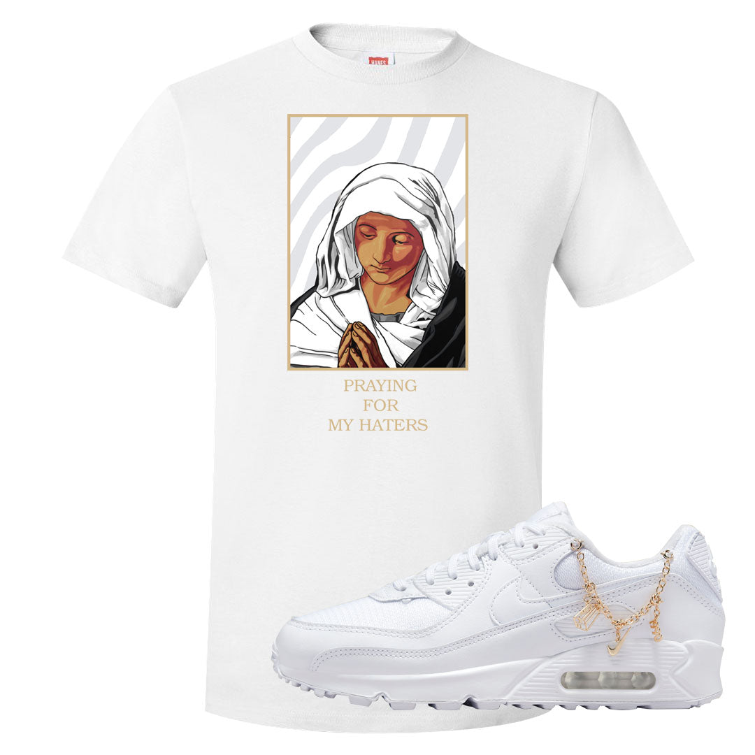 Charms 90s T Shirt | God Told Me, White