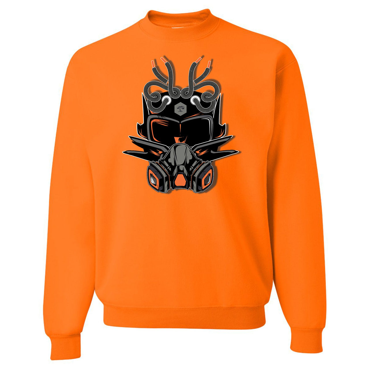 Magnet 700s Crewneck Sweatshirt | Sneaker Mask, Safety Orange