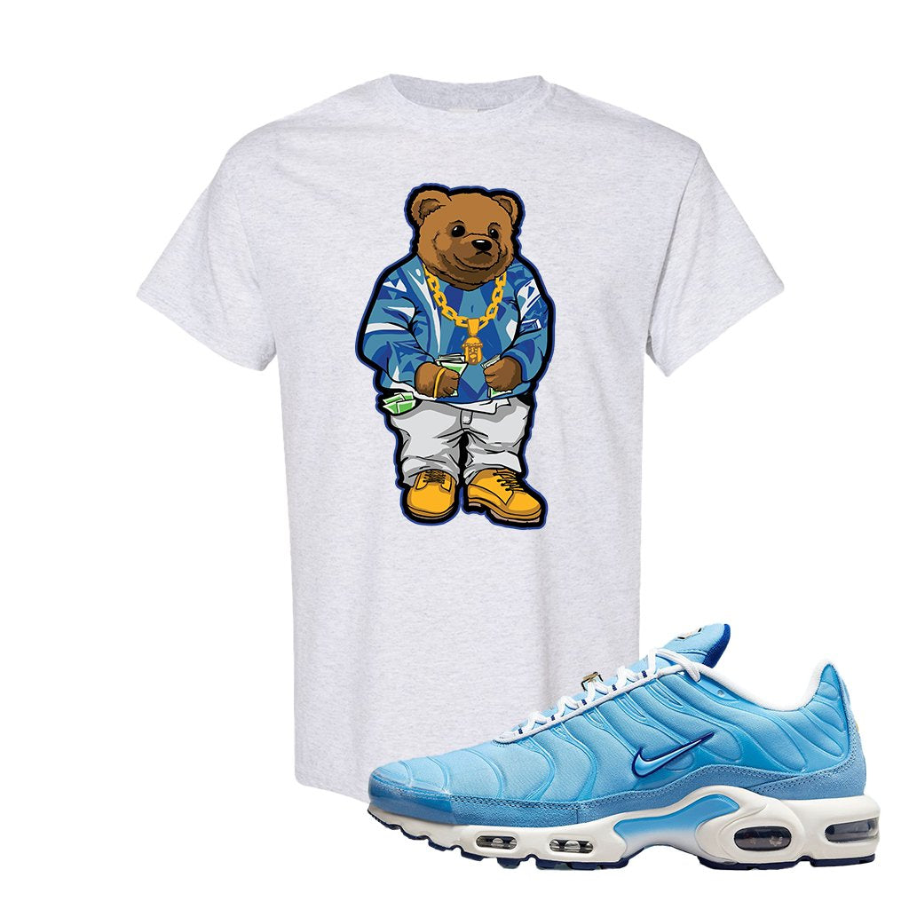 Air Max 1 First Use University Blue T Shirt | Sweater Bear, Ash