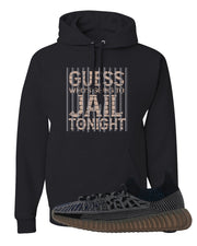 Slate Blue CMPCT v2 350s Hoodie | Jail, Black