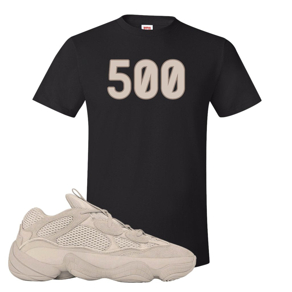 Yeezy 500 Taupe Light T Shirt | 500, Black