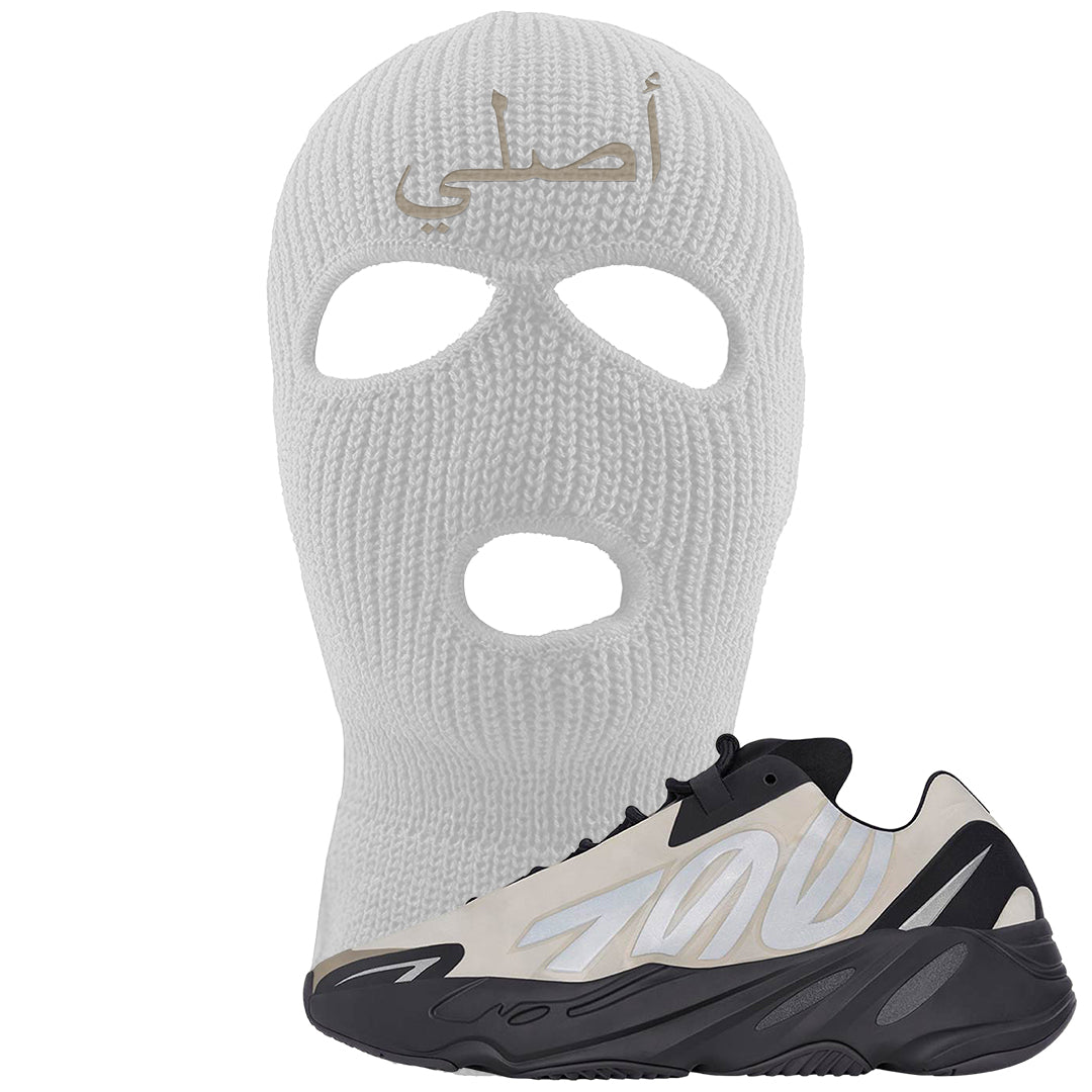 MNVN Bone 700s Ski Mask | Original Arabic, White