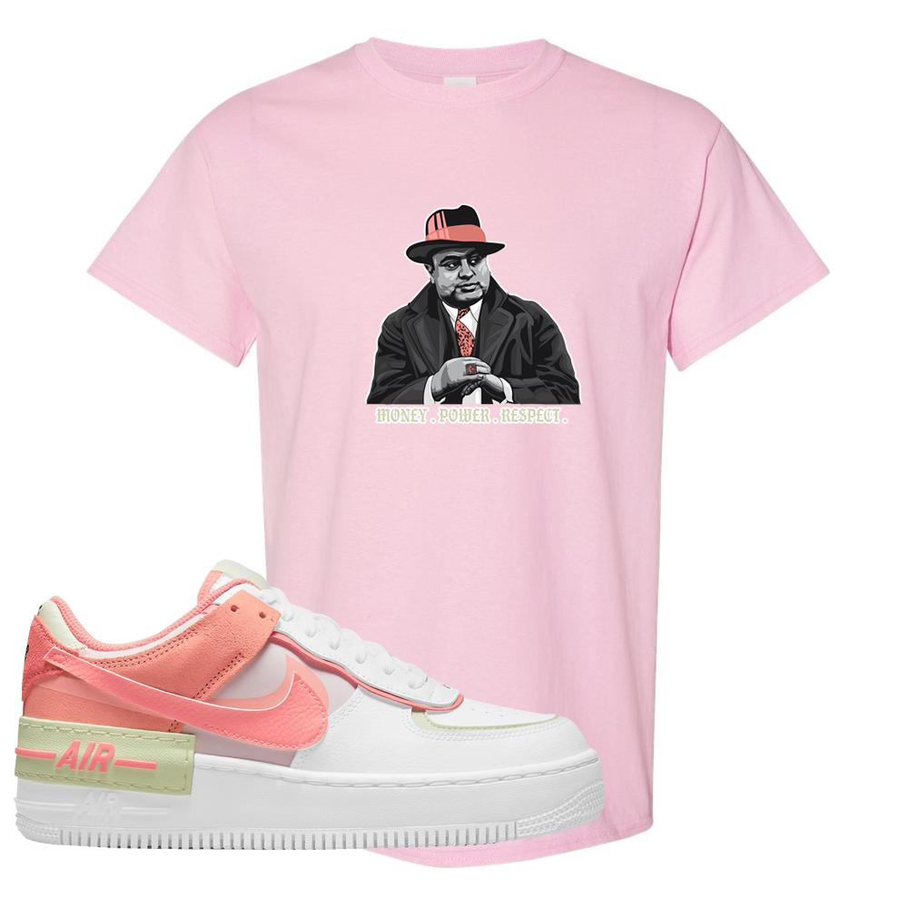 Air Force 1 Low Shadow Magic Ember T Shirt | Capone Illustration, Light Pink