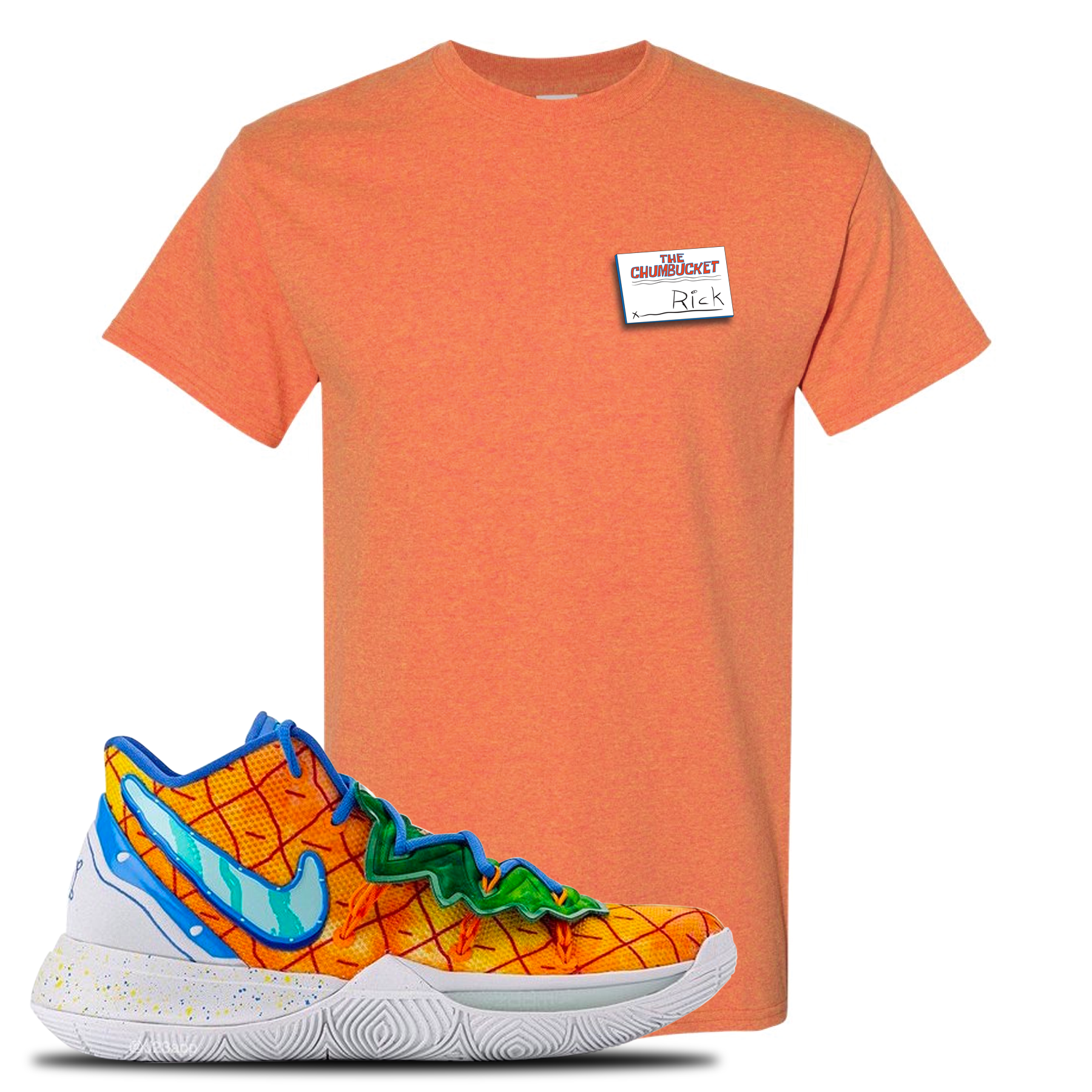 Kyrie 5 Pineapple House Rick Sunset Sneaker Hook Up T-Shirt