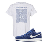 WMNS Dusty Blue Low 1s T Shirt | Vibes Japan, Ash