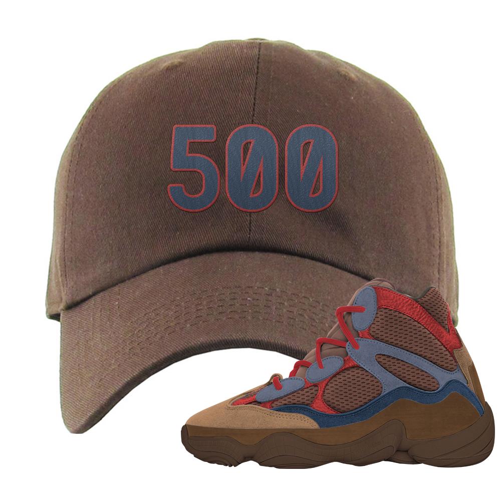 Yeezy 500 High Sumac Dad Hat | 500, Chocolate
