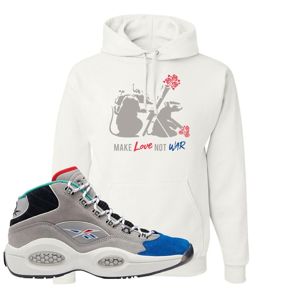 Draft Night Question Mids Hoodie | Army Rats, White