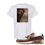 Air Max 90 Dark Driftwood T Shirt | Miguel, Ash