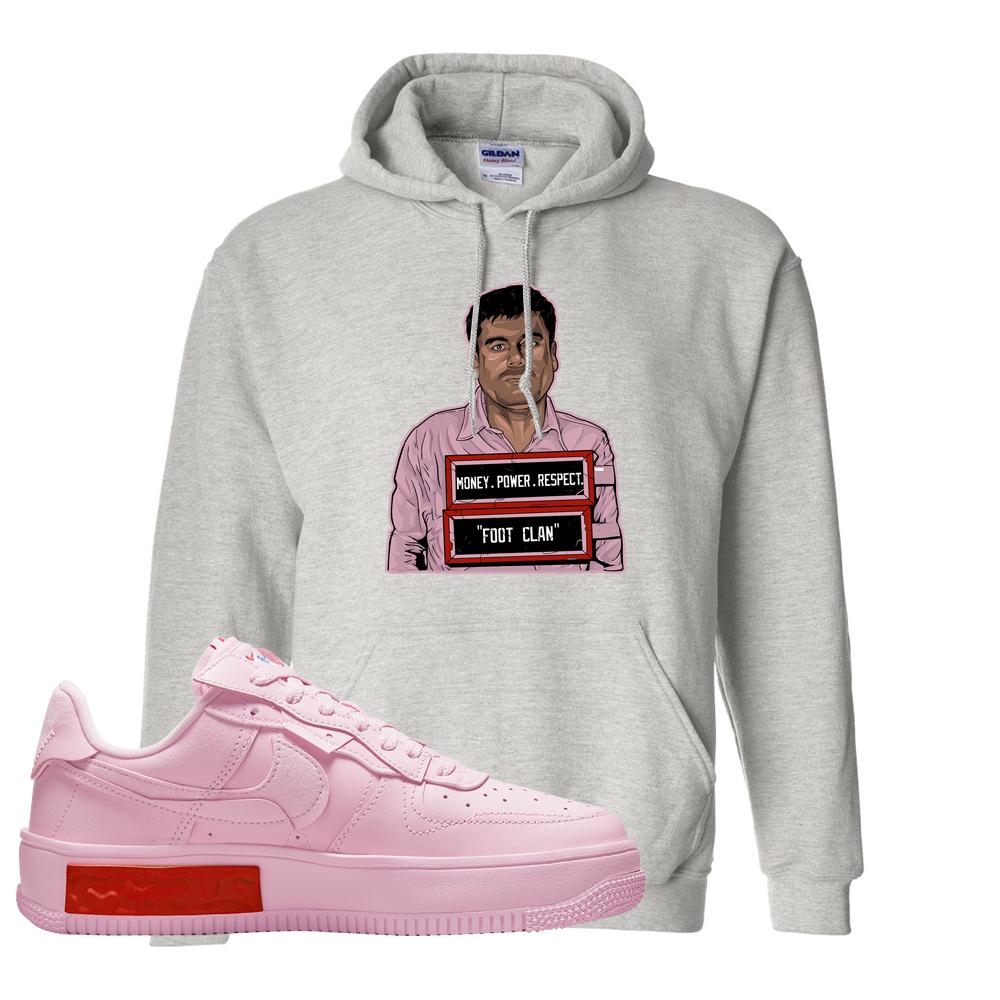 Air Force 1 Low Fontanka Hoodie | El Chapo Illustration, Ash