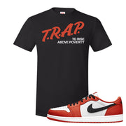 Starfish OG Low 1s T Shirt | Trap To Rise Above Poverty, Black