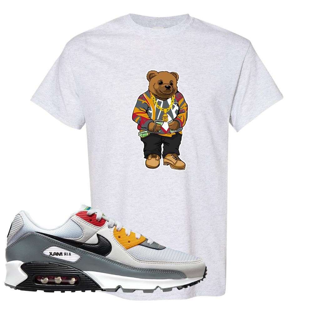 Peace Love Basketball 90s T Shirt | Sweater Bear, Ash