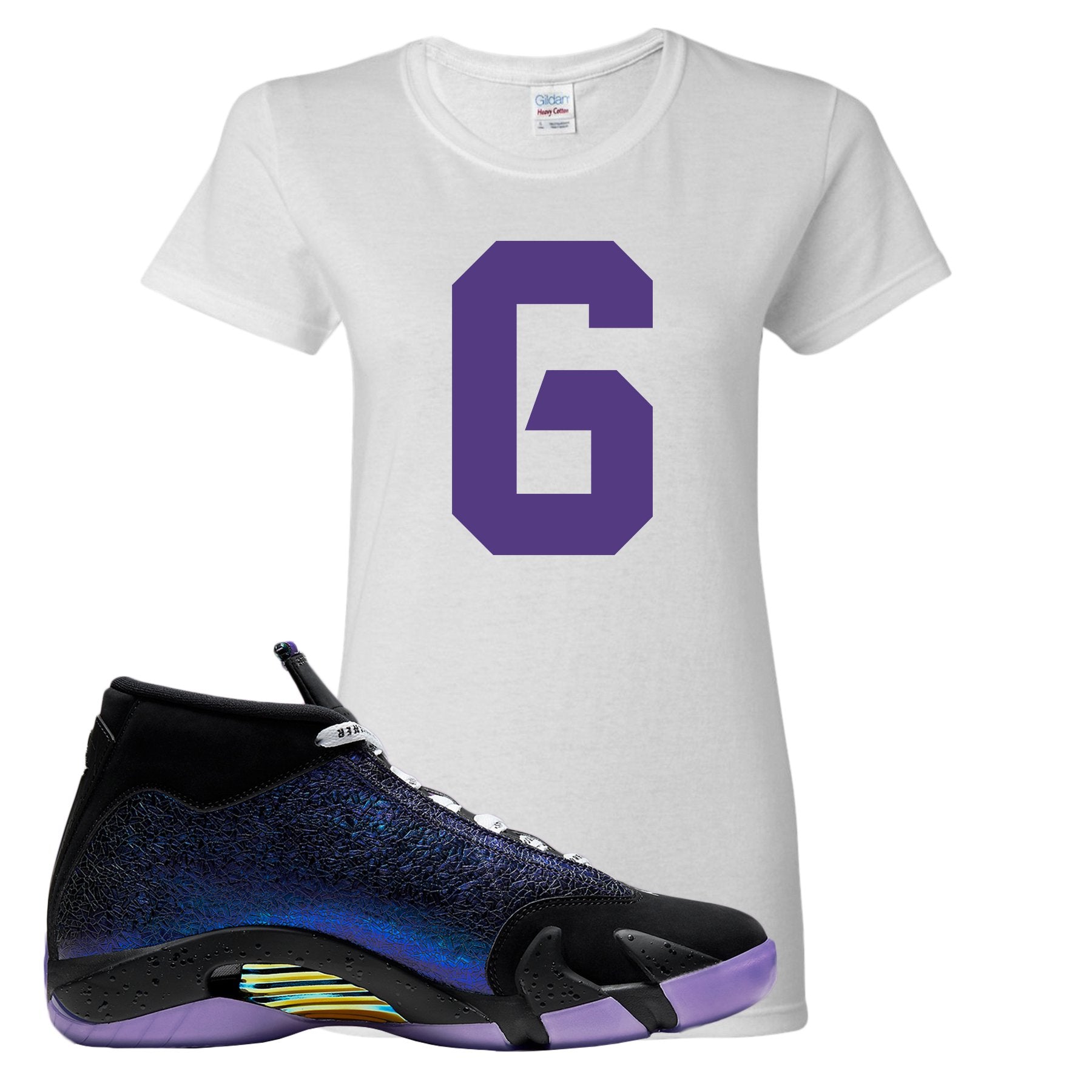 Doernbecher 14s Womens T Shirt | Number 6, White