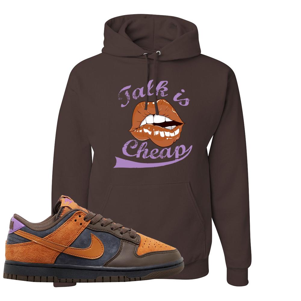 SB Dunk Low Cider Hoodie | Talk Is Cheap, Chocolate