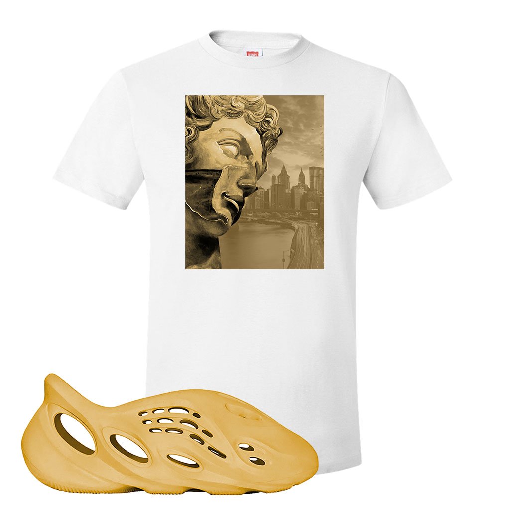 Yeezy Foam Runner Ochre T Shirt | Miguel, White