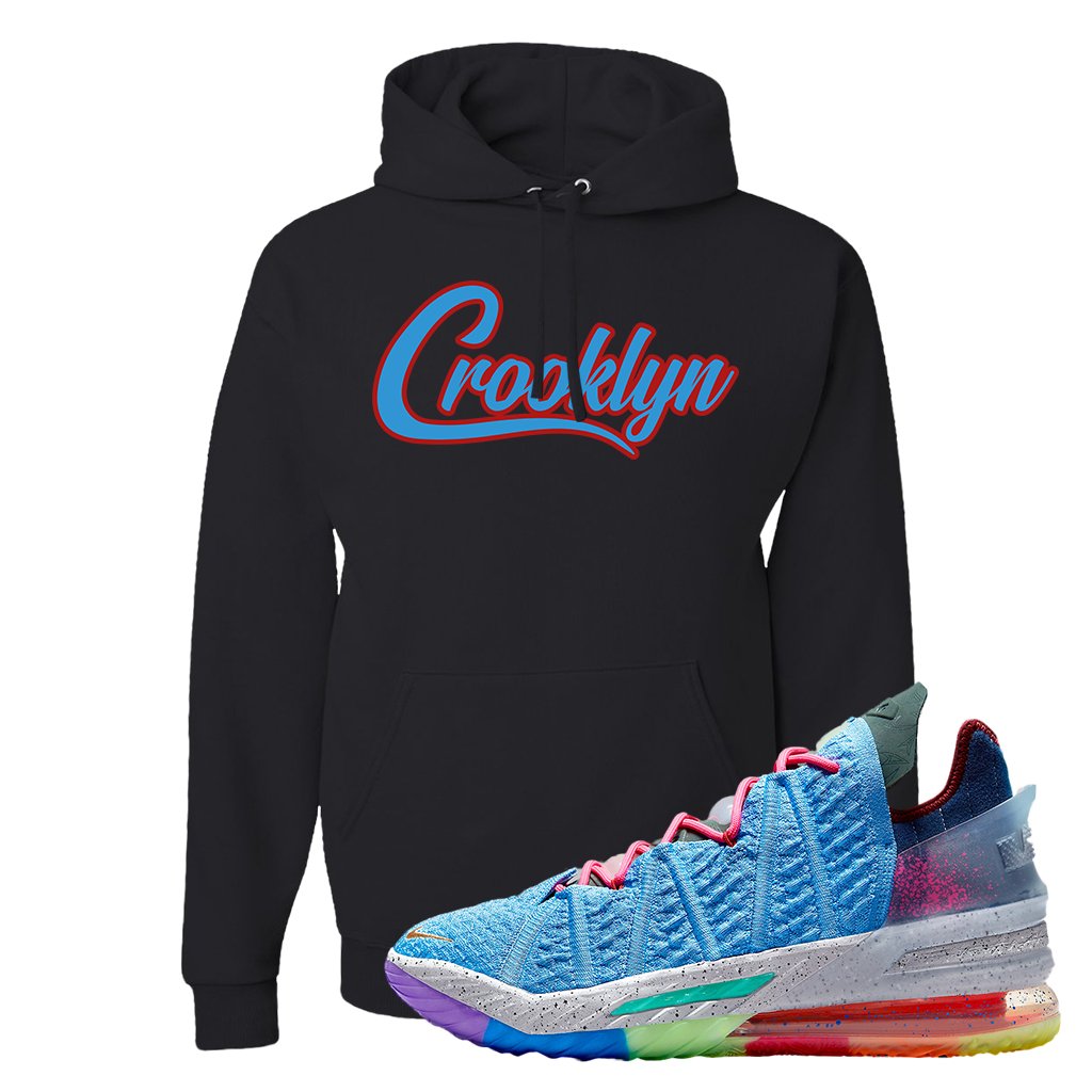 Lebron 18 Best 1-9 Hoodie | Crooklyn, Black