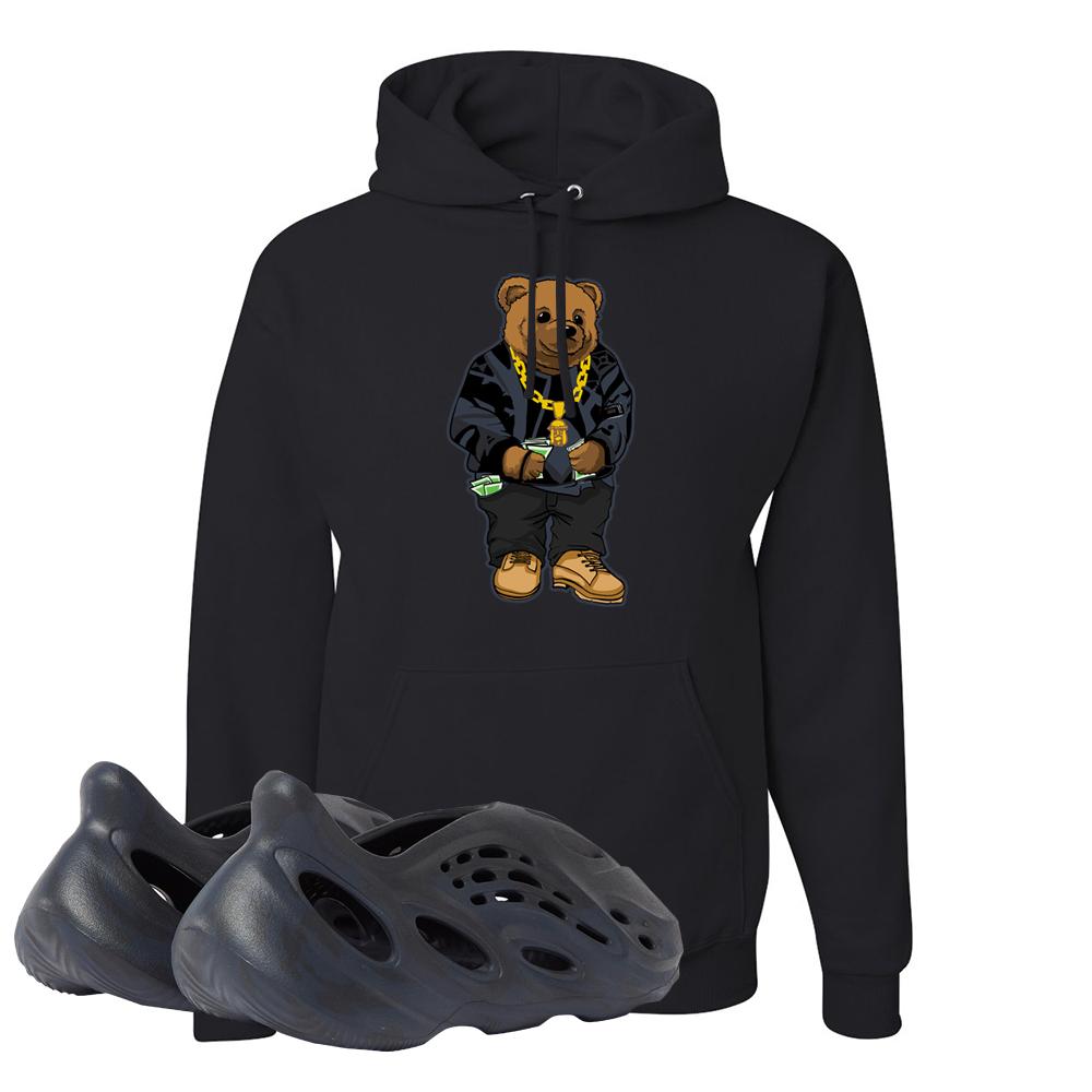 Yeezy Foam Runner Mineral Blue Hoodie | Sweater Bear, Black
