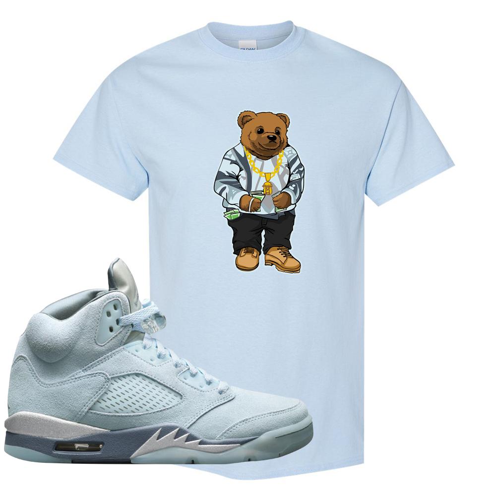 Blue Bird 5s T Shirt | Sweater Bear, Light Blue