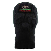 California Republic Black 3 Hole Ski Mask