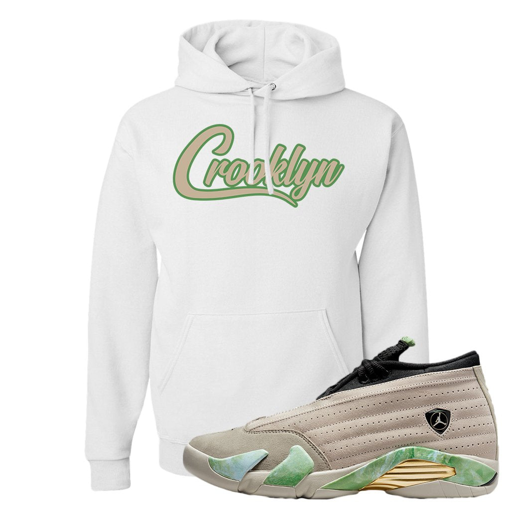 Fortune Low 14s Hoodie | Crooklyn, White
