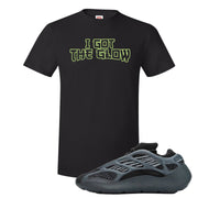 Alvah v3 700s T Shirt | I Got The Glow, Black