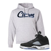 Oreo Moonlight 5s Hoodie | Chiraq, Ash