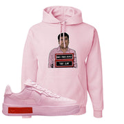 Air Force 1 Low Fontanka Hoodie | El Chapo Illustration, Light Pink