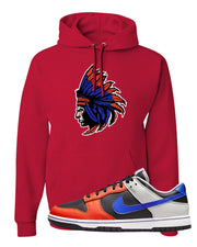 75th Anniversary Low Dunks Hoodie | Indian Chief, Red