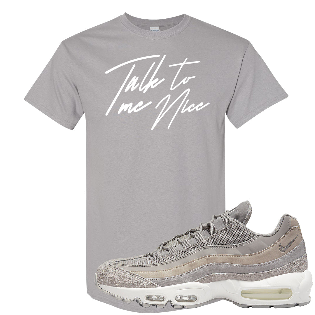Cobblestone 95s T Shirt | Talk To Me Nice, Gravel