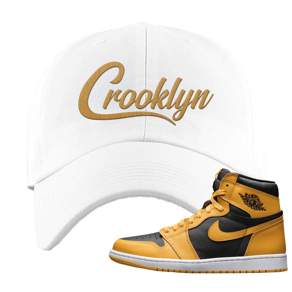 Pollen 1s Dad Hat | Crooklyn, White