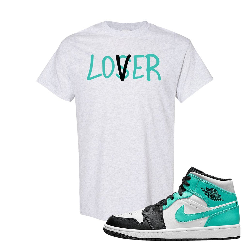 Air Jordan 1 Mid Tropical Twist T Shirt | Lover, Ash