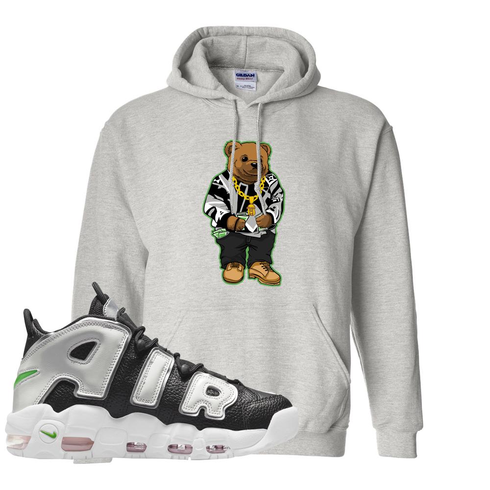 Black Silver Uptempos Hoodie | Sweater Bear, Ash