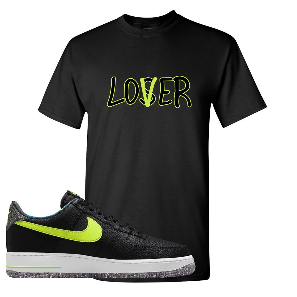 Air Force 1 Low Volt Grind T Shirt | Lover, Black
