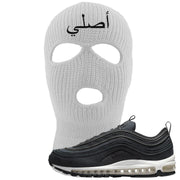 Black Off Noir 97s Ski Mask | Original Arabic, White