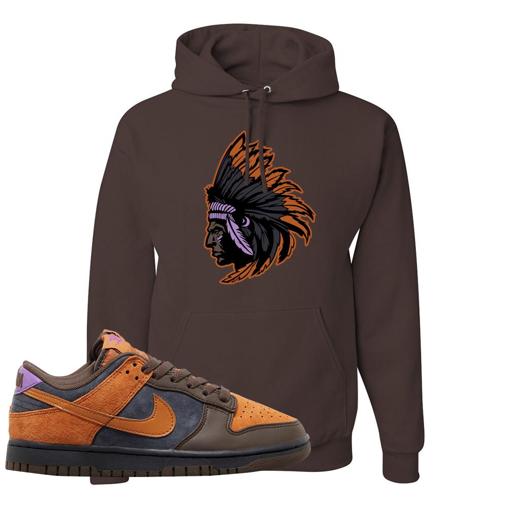 SB Dunk Low Cider Hoodie | Indian Chief, Chocolate