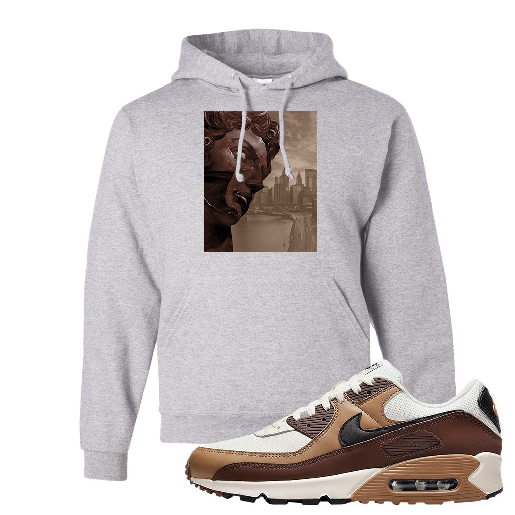 Air Max 90 Dark Driftwood Hoodie | Miguel, Ash