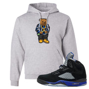 Racer Blue 5s Hoodie | Sweater Bear, Ash