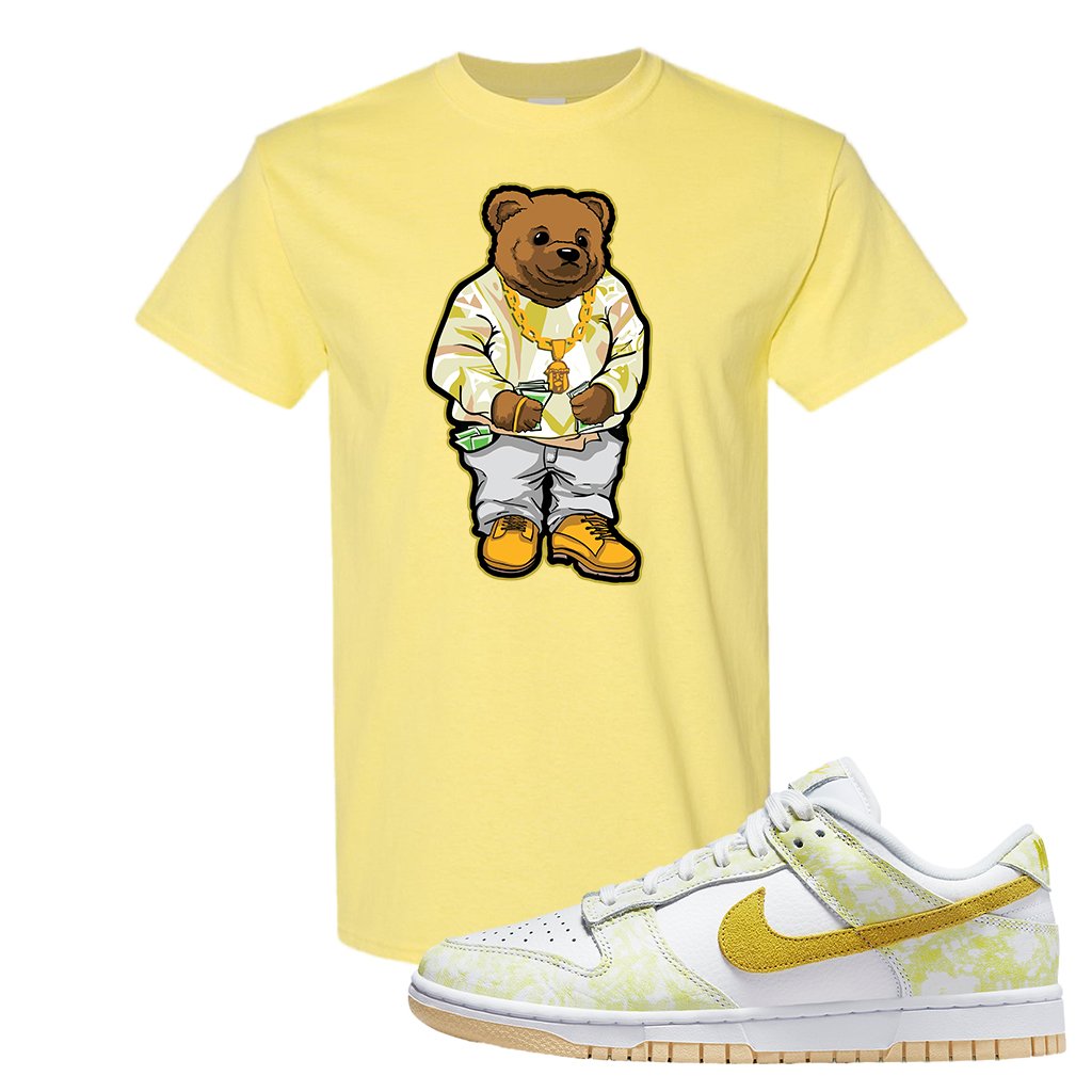 Yellow Strike Low Dunks T Shirt | Sweater Bear, Cornsilk