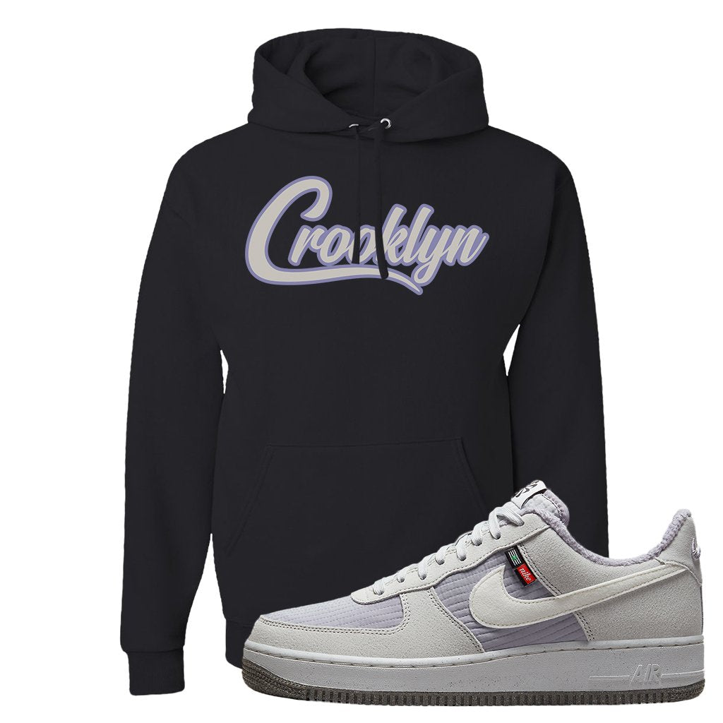 Toasty Low 1s Hoodie | Crooklyn, Black