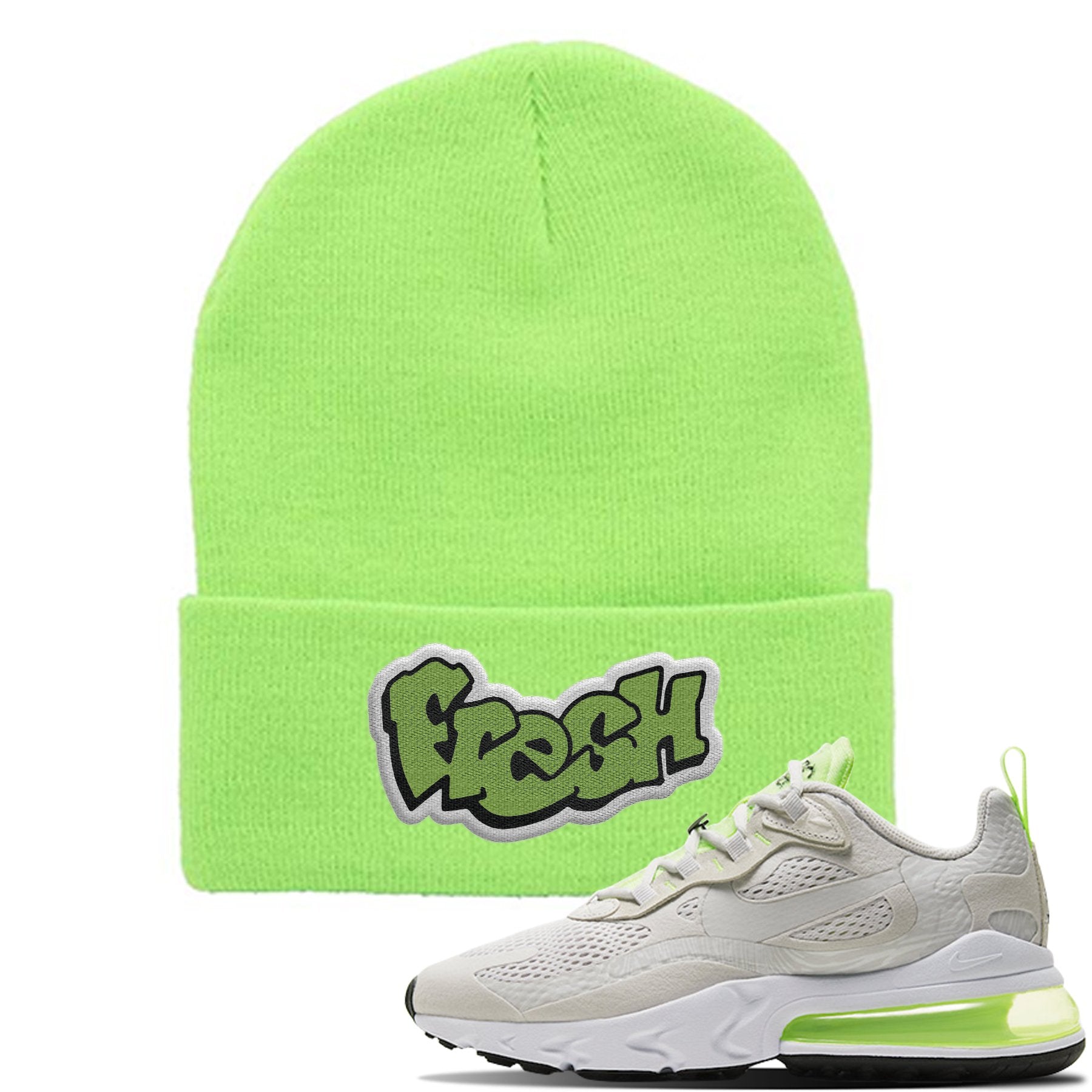 Ghost Green React 270s Beanie | Fresh, Neon Lime