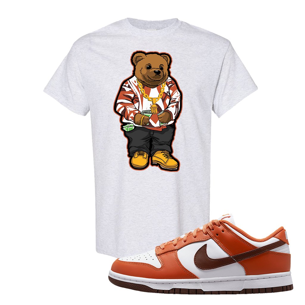 Reverse Mesa Low Dunks T Shirt | Sweater Bear, Ash