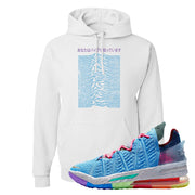 Lebron 18 Best 1-9 Hoodie | Vibes Japan, White