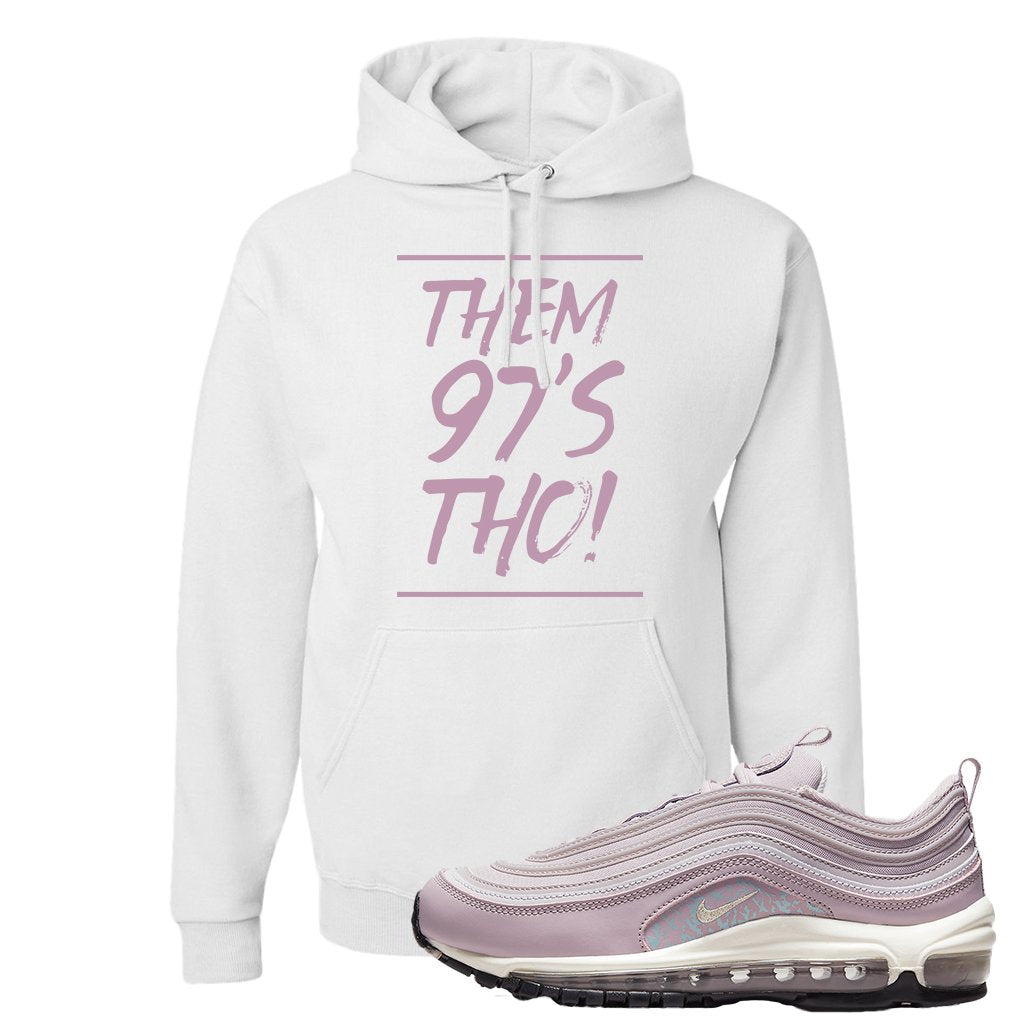 Pastel Purple 97s Hoodie | Them 97's Tho, White
