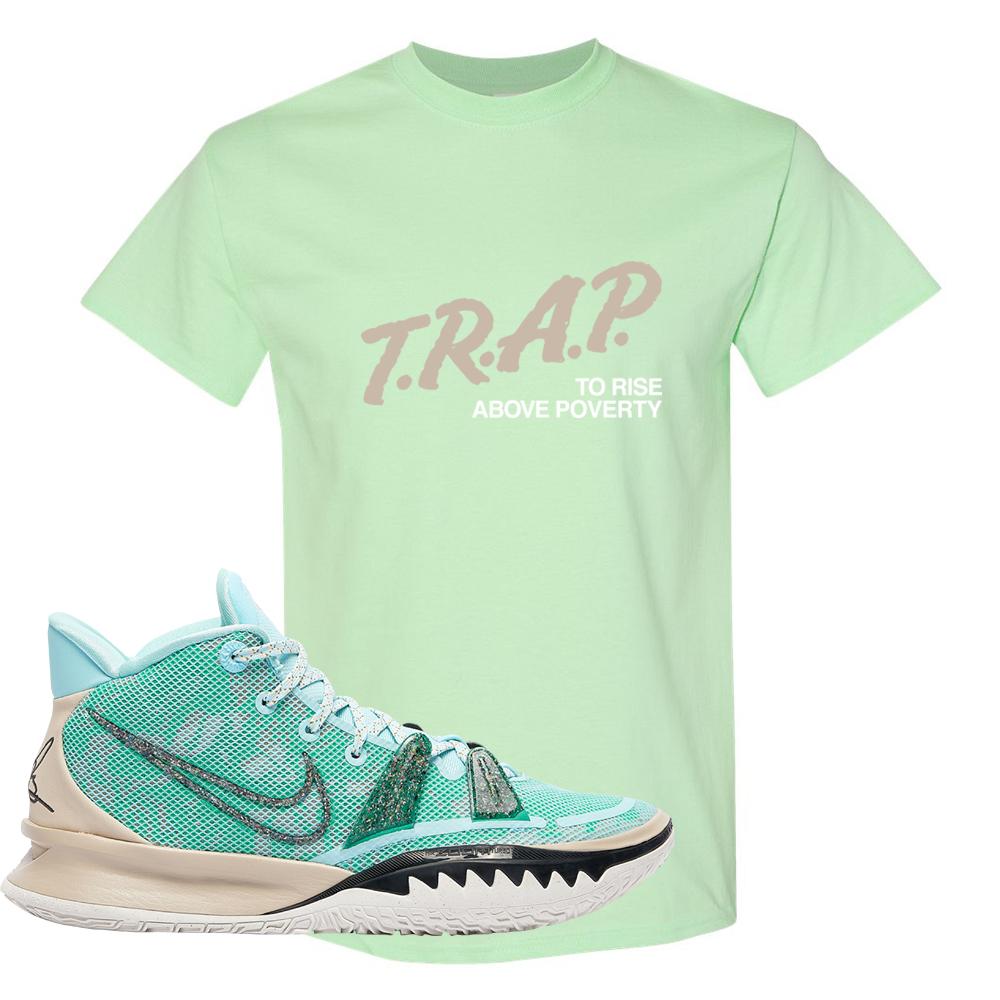 Copa 7s T Shirt | Trap To Rise Above Poverty, Mint