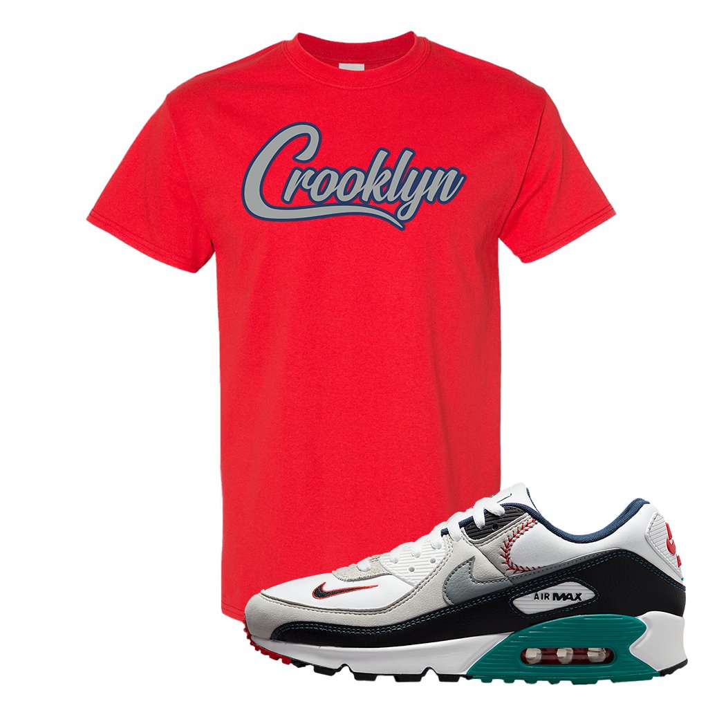 Air Max 90 Backward Cap T Shirt | Crooklyn, Red