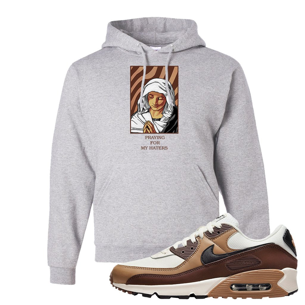 Air Max 90 Dark Driftwood Hoodie | God Told Me, Ash