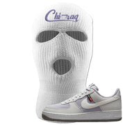 Toasty Low 1s Ski Mask | Chiraq, White