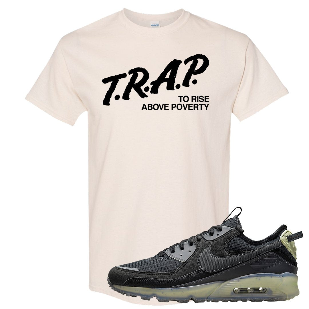 Terrascape Lime Ice 90s T Shirt | Trap To Rise Above Poverty, Natural