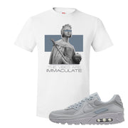 Air Max 90 Wolf Grey T Shirt | The Vibes Are Immaculate, White