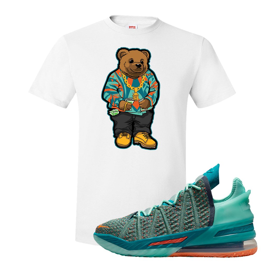 Lebron 18 We Are Family T Shirt | Sweater Bear, White