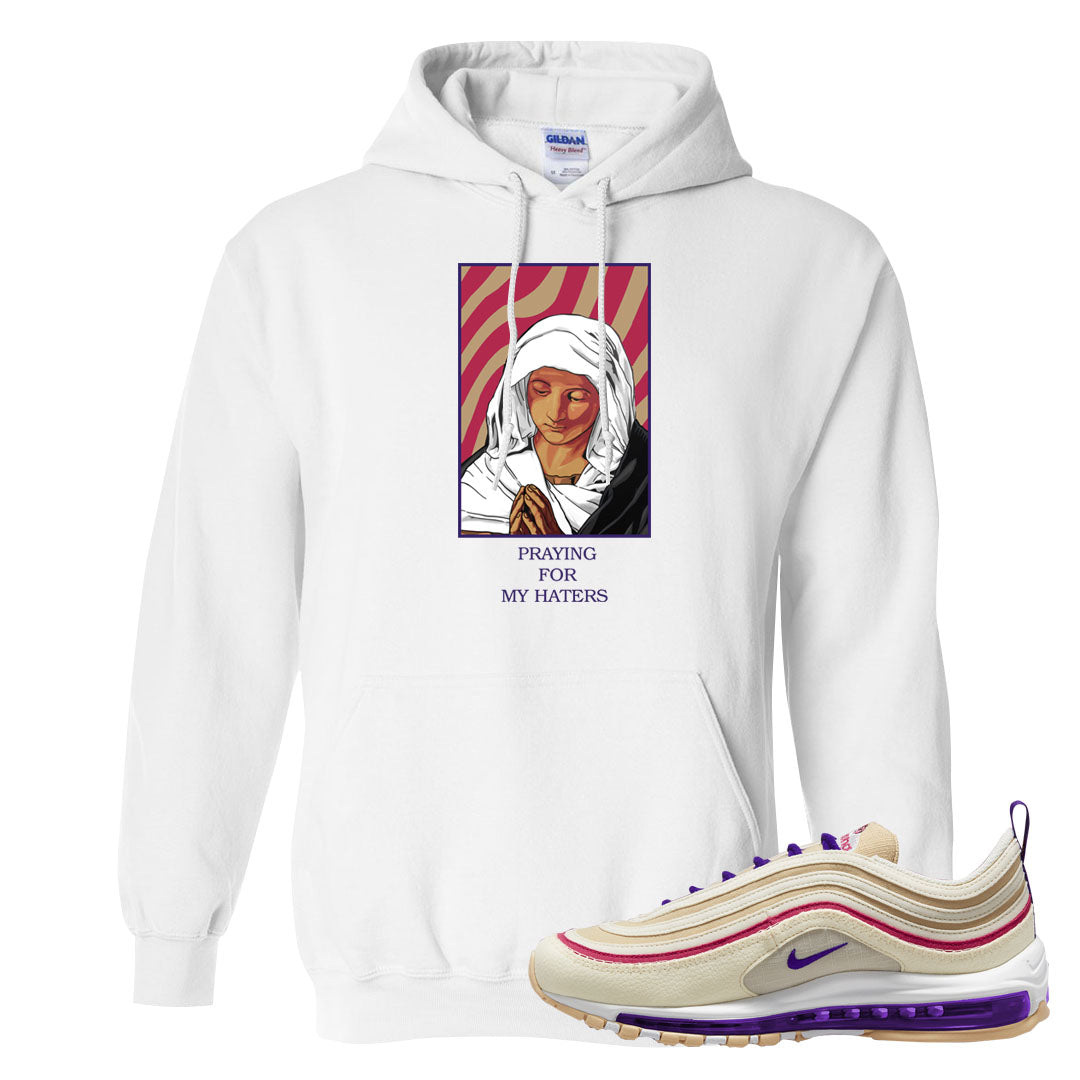 Sprung Sail 97s Hoodie | God Told Me, White
